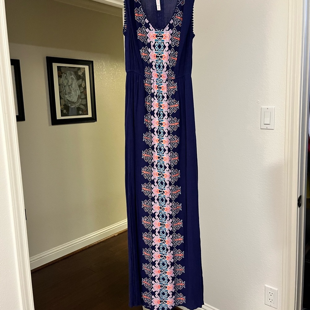 Patterned Xhiliration Maxi Dresses (Both XS)